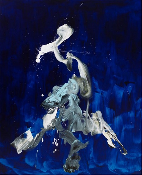 [2022] Untitled, Acrylic Ink on canvas, 162x130cm